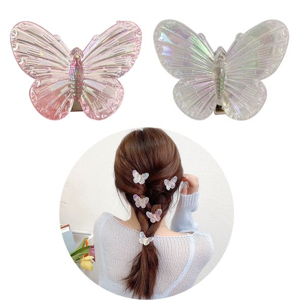hair clips barrettes symphony transparent butterfly hairpin gradient colored styling tools for women girls clip 230823, Golden;silver
hair clips barrettes symphony transparent butterfly hairpin gradient colored styling tools for women girls clip 230823, Golden;silver