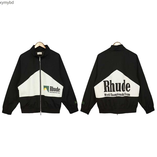 rhude mens jacket designer sports suit jumper fashion man brand clothes us size s-xl, Black;brown
rhude mens jacket designer sports suit jumper fashion man brand clothes us size s-xl, Black;brown