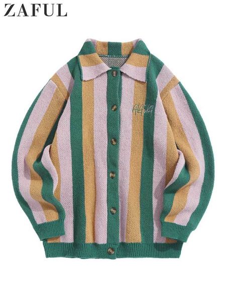 men's sweaters cardigan for men alaska embroidery striped turndown collar fall winter color block button fly outerwear 230822, White;black
men's sweaters cardigan for men alaska embroidery striped turndown collar fall winter color block button fly outerwear 230822, White;black