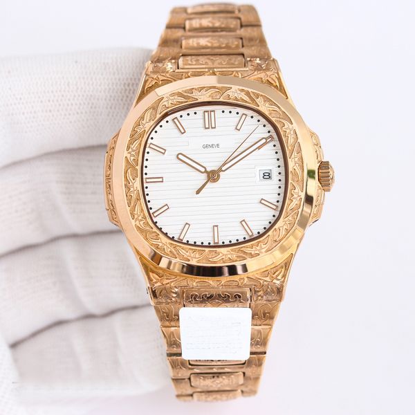 pp 5711 yellow gold engraving mens watch cal.324sc automatic mechanical power reserve sapphire crystal waterproof 50m luxury wristwatch 6 co, Slivery;brown
pp 5711 yellow gold engraving mens watch cal.324sc automatic mechanical power reserve sapphire crystal waterproof 50m luxury wristwatch 6 co, Slivery;brown