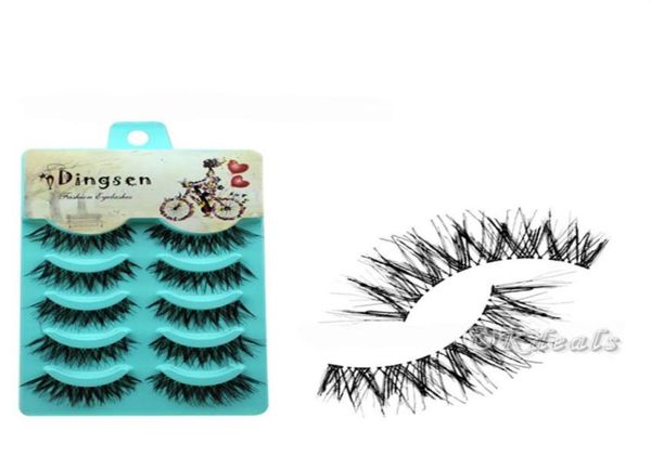 wholenew 5 pairs natural soft eye lashes makeup handmade thick fake false eyelashes6238959
wholenew 5 pairs natural soft eye lashes makeup handmade thick fake false eyelashes6238959