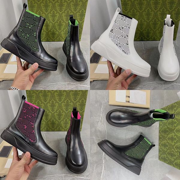 2023 designer luxury knitted patchwork chelsea boots womens 100% leather stretch knitting outdoor party printed letter ankle boot lady elast, Black
2023 designer luxury knitted patchwork chelsea boots womens 100% leather stretch knitting outdoor party printed letter ankle boot lady elast, Black