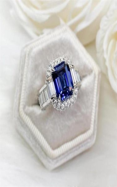 luxury jewelry wedding rings 925 sterling silver princess cut blue sapphire cz diamond moissanite party women engagement bridal ri7104612, Slivery;golden
luxury jewelry wedding rings 925 sterling silver princess cut blue sapphire cz diamond moissanite party women engagement bridal ri7104612, Slivery;golden