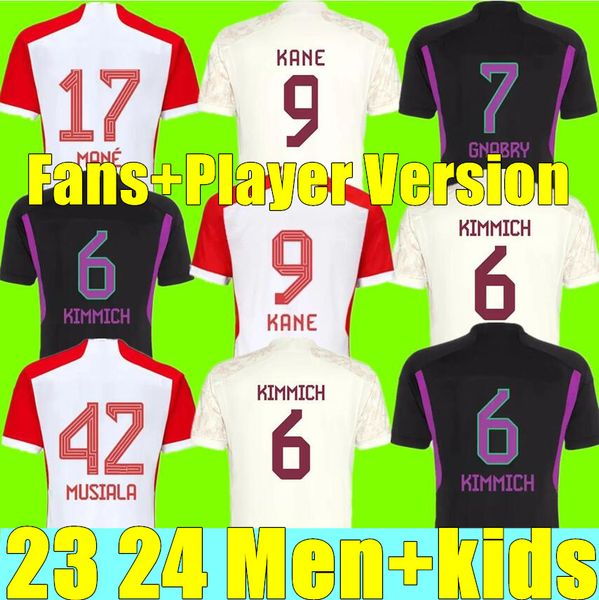 23 24 soccer jersey sane 2023 2024 football shirt goretzka gnabry camisa de futebol men kids kits kimmich fans player bayern munich oktoberf, Black;yellow
23 24 soccer jersey sane 2023 2024 football shirt goretzka gnabry camisa de futebol men kids kits kimmich fans player bayern munich oktoberf, Black;yellow