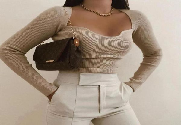 women039s sweaters 2021 women knit sweater long sleeve heartneck casual fashion woman slimfit tight knitted pullover 2833532, White;black
women039s sweaters 2021 women knit sweater long sleeve heartneck casual fashion woman slimfit tight knitted pullover 2833532, White;black