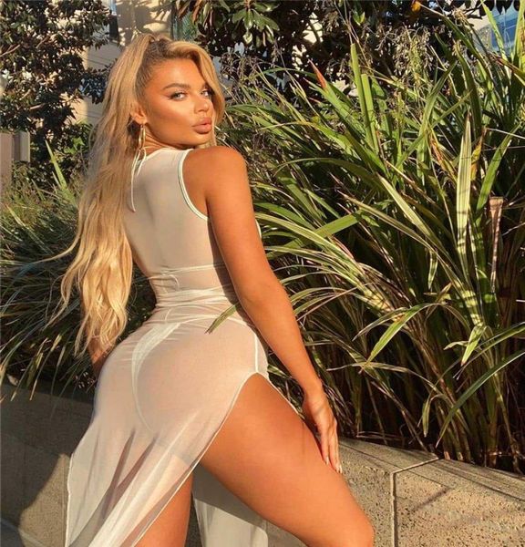 sheer mesh sleeveless long dress with side split white beachwear cover up vacation outfits summer 20216105817, Black;gray
sheer mesh sleeveless long dress with side split white beachwear cover up vacation outfits summer 20216105817, Black;gray