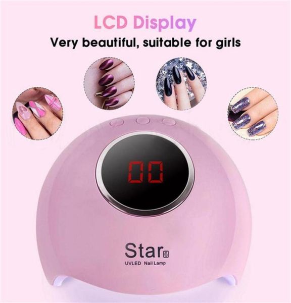 dropship star6 nail dryer mini uv led lamp for nail manicure lcd display drying all gels nail polish nails art tools 36w248j6308897
dropship star6 nail dryer mini uv led lamp for nail manicure lcd display drying all gels nail polish nails art tools 36w248j6308897
