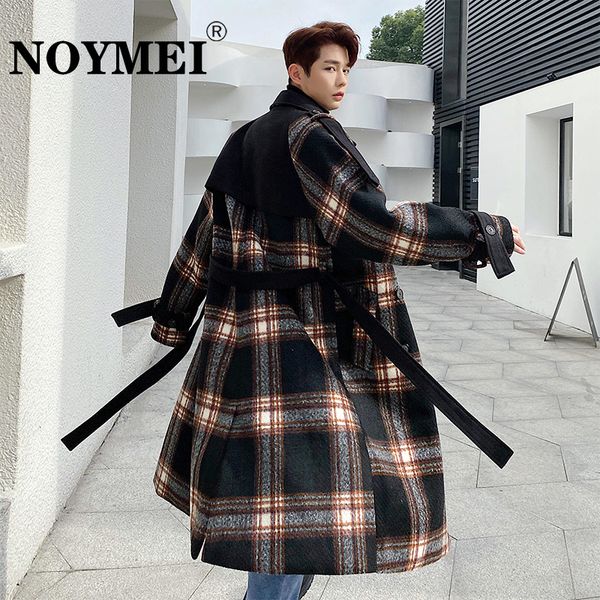 men's jackets noymei winter warmth double breasted coat windbreaker thickened ribbon design contrast color korean trench wa2490 230822, Black;brown
men's jackets noymei winter warmth double breasted coat windbreaker thickened ribbon design contrast color korean trench wa2490 230822, Black;brown