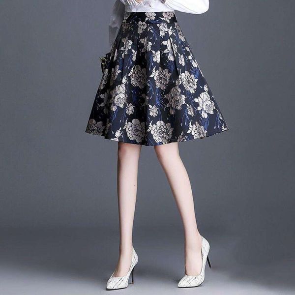 print a line skirt womens summer high waisted pleated slim looking large sized fluffy autumn short, Black
print a line skirt womens summer high waisted pleated slim looking large sized fluffy autumn short, Black