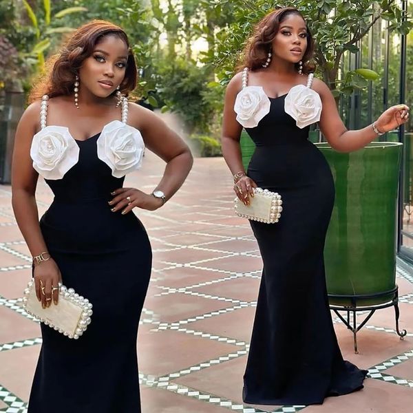 evening dresses black prom party gown mermaid trumpet sweetheart sleeveless elastic satin white hand made flowers pearls new custom
evening dresses black prom party gown mermaid trumpet sweetheart sleeveless elastic satin white hand made flowers pearls new custom