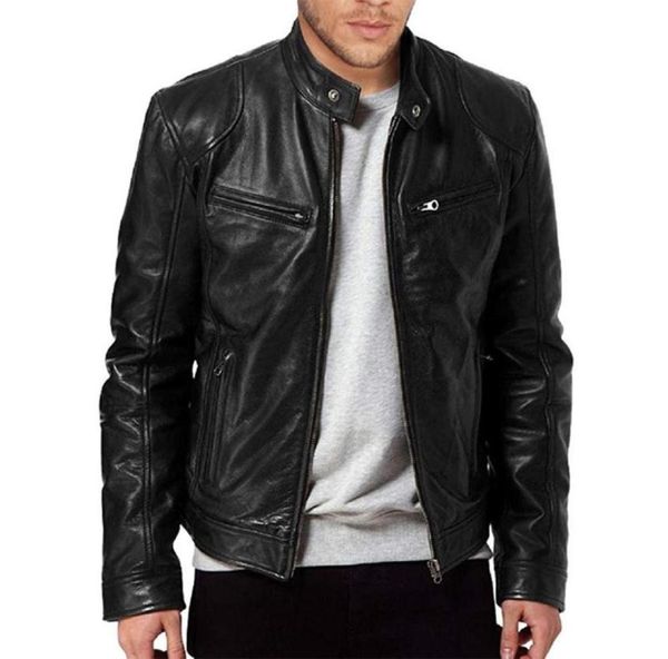 men039s jackets cool style men fake fur leather jacket black brown slim fit warm outdoor windproof biker male fashion zipper so4293818
men039s jackets cool style men fake fur leather jacket black brown slim fit warm outdoor windproof biker male fashion zipper so4293818