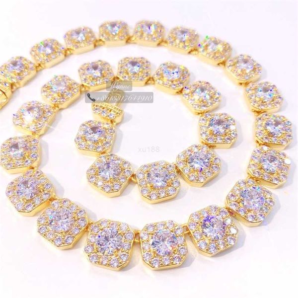 hip hop custom 12mm iced out s925 vvs1 moissanite tennis chain necklace, Silver
hip hop custom 12mm iced out s925 vvs1 moissanite tennis chain necklace, Silver
