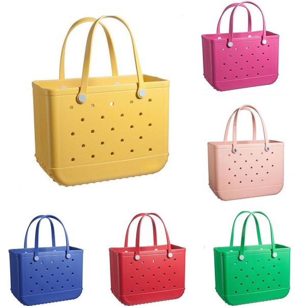 practical and simple waterproof bogg bag hole bags eva beach bag storage bags women's handbag lightweight shopping basket280p
practical and simple waterproof bogg bag hole bags eva beach bag storage bags women's handbag lightweight shopping basket280p