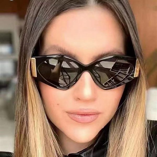 luxury sunglasses for women sun glasses 2823 fashion goggle designer uv protection cat eye frame quality come with packag285l, White;black
luxury sunglasses for women sun glasses 2823 fashion goggle designer uv protection cat eye frame quality come with packag285l, White;black