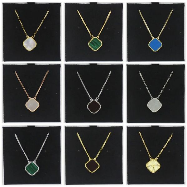 luxury brand classic4/four leaf clover necklaces pendants mother-of-pearl green flower motifs gold for women&girl valentine's mother�, Silver
luxury brand classic4/four leaf clover necklaces pendants mother-of-pearl green flower motifs gold for women&girl valentine's mother�, Silver