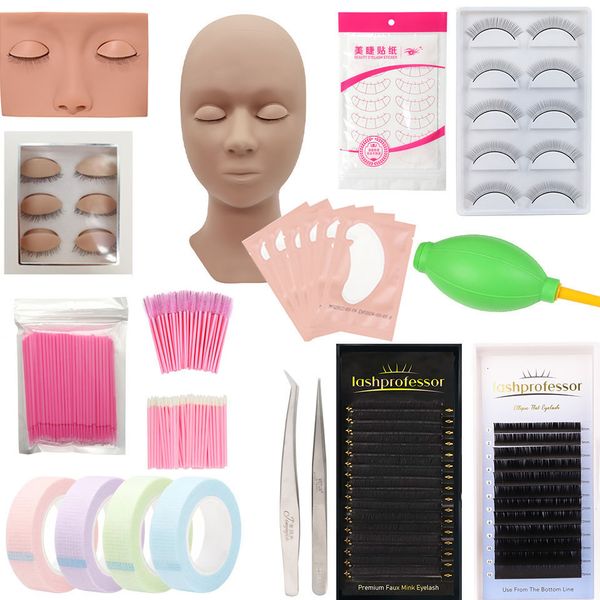 false eyelashes lashprofessor lash training kit set for beginners practice model head tweezers brush grafting eyelash tool accessories 23082
false eyelashes lashprofessor lash training kit set for beginners practice model head tweezers brush grafting eyelash tool accessories 23082