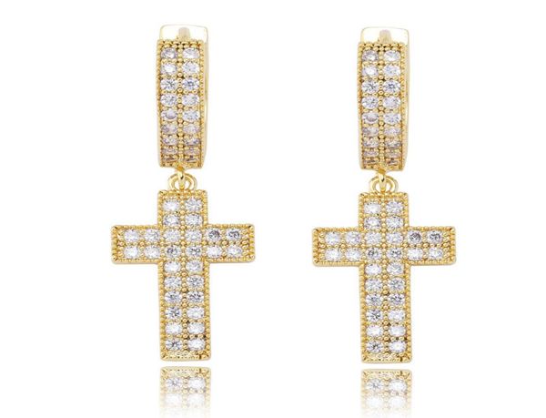 18k gold plated iced out cross earrings charm cz stud earring mens hip hop jewelry gift6263377, Golden
18k gold plated iced out cross earrings charm cz stud earring mens hip hop jewelry gift6263377, Golden