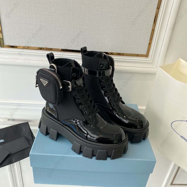 luxury shoes designer boot lace up round toe block heels flat booties white leather nylon pouch ankle combat boots platform wedges chunky fo, Black
luxury shoes designer boot lace up round toe block heels flat booties white leather nylon pouch ankle combat boots platform wedges chunky fo, Black