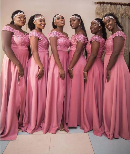 2023 dark pink bridesmaid dresses off shoulder side split lace floor length plus size garden wedding guest party gowns maid of honor dress, White;pink
2023 dark pink bridesmaid dresses off shoulder side split lace floor length plus size garden wedding guest party gowns maid of honor dress, White;pink