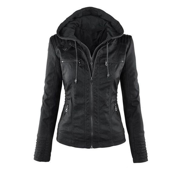 plus size moto jacket streetwear women zipper coat hooded hoodie ladies outerwear faux leather pu female jacket winter coat5223464, Black;brown
plus size moto jacket streetwear women zipper coat hooded hoodie ladies outerwear faux leather pu female jacket winter coat5223464, Black;brown