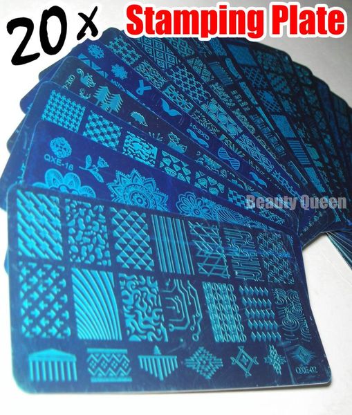 new 20pcs xl full nail stamping stamp plate full design image disc stencil transfer polish print template qxe01205283675, White
new 20pcs xl full nail stamping stamp plate full design image disc stencil transfer polish print template qxe01205283675, White