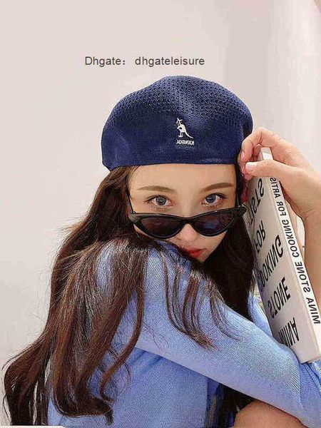 kangaroo beret for women summer kangol british retro painter hat tide mesh breathable beanies men ins peaked cap women gorros j220722, Blue;gray
kangaroo beret for women summer kangol british retro painter hat tide mesh breathable beanies men ins peaked cap women gorros j220722, Blue;gray