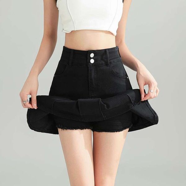 cowboy fishtail skirt for women summer style high waist design a short, Black
cowboy fishtail skirt for women summer style high waist design a short, Black
