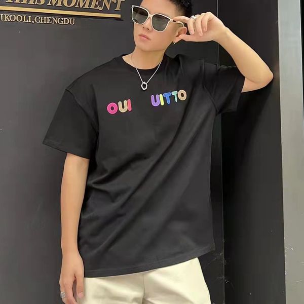 2023 men womens designers t shirt men women iv letter print casual tshirts short sleeve luxury fashion couple tees, White
2023 men womens designers t shirt men women iv letter print casual tshirts short sleeve luxury fashion couple tees, White
