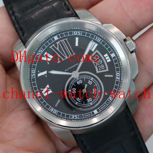 calibre de w7100041 mens automatic watch fashion men's sport wrist watches black dial and leather strap266s, Slivery;brown
calibre de w7100041 mens automatic watch fashion men's sport wrist watches black dial and leather strap266s, Slivery;brown