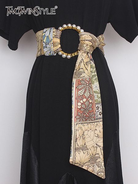 neck tie set twotwinstyle vintage print belt for women high waist patchwork colorblock temperament belts female fashion accessories 230822, Black;blue
neck tie set twotwinstyle vintage print belt for women high waist patchwork colorblock temperament belts female fashion accessories 230822, Black;blue