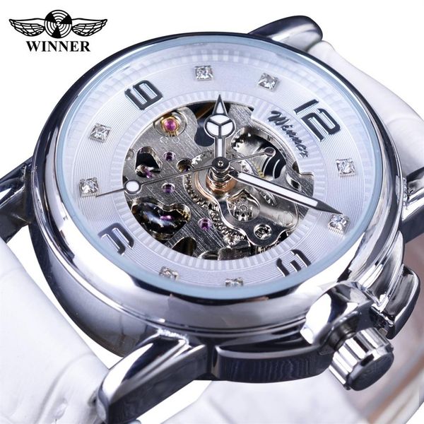 winner 2022 ladies diamond display women brand luxury white simple skeleton transparent case automatic mechanical watches249m, Slivery;brown
winner 2022 ladies diamond display women brand luxury white simple skeleton transparent case automatic mechanical watches249m, Slivery;brown