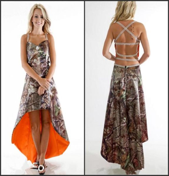 2016 high low spaghetti camo bridesmaid dresses with beads a line criss cross back camoflage maid of honor gowns custom made2039384, White;pink
2016 high low spaghetti camo bridesmaid dresses with beads a line criss cross back camoflage maid of honor gowns custom made2039384, White;pink