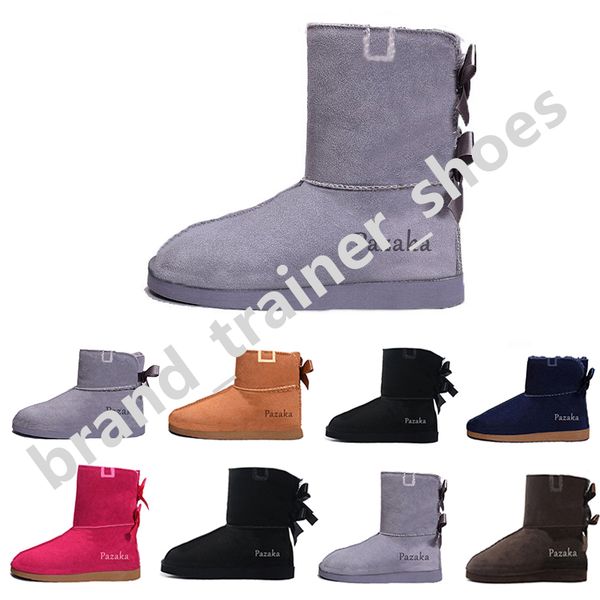 women snow boots triple black chestnut purple pink navy grey fashion classic cool knee ankle short boot woman ladies keep warm designer boot
women snow boots triple black chestnut purple pink navy grey fashion classic cool knee ankle short boot woman ladies keep warm designer boot