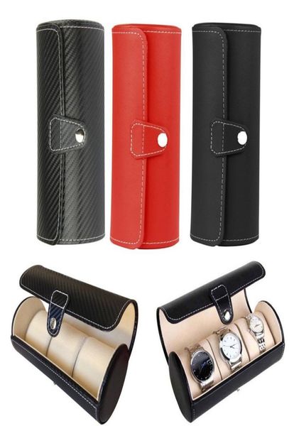 luxury watch display gift box case roll 3 slot wristwatch necklace bracelet jewelry pu leather box storage travel pouch3952872, Black;blue
luxury watch display gift box case roll 3 slot wristwatch necklace bracelet jewelry pu leather box storage travel pouch3952872, Black;blue