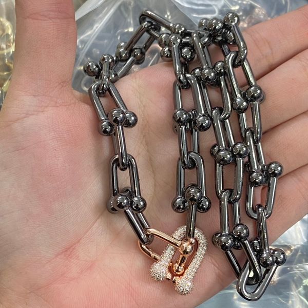 fashion t-letter hardwear small wrap necklace yellow gold lock and ball pendant necklaces shiny bracelet earring designer jewelry black t028, Silver
fashion t-letter hardwear small wrap necklace yellow gold lock and ball pendant necklaces shiny bracelet earring designer jewelry black t028, Silver