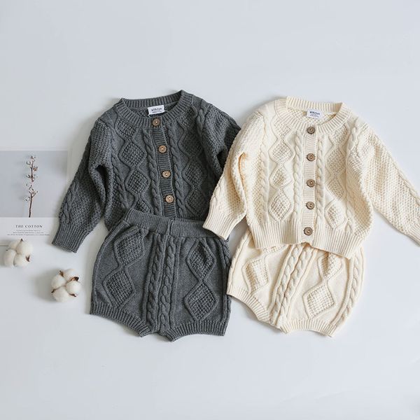 rompers milancel baby girls clothes sets cardigan and bloomer 2pcs long sleeve born knitting infant sweater suit 230823, Blue
rompers milancel baby girls clothes sets cardigan and bloomer 2pcs long sleeve born knitting infant sweater suit 230823, Blue