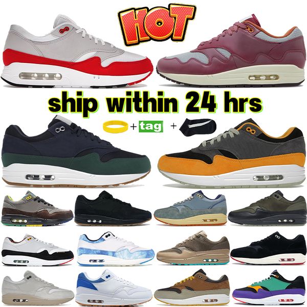 men 1 running shoes 87 designer sneakers 1s womens sneaker 87s big bubble sport red patta waves rush maroon noise aqua gorge green honey dew
men 1 running shoes 87 designer sneakers 1s womens sneaker 87s big bubble sport red patta waves rush maroon noise aqua gorge green honey dew