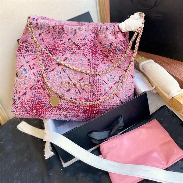 french 2022 ladies designer shopping bags handbag coloured powder grey tweeds luxury tote bag gold-tone hardware multi pochette co299f
french 2022 ladies designer shopping bags handbag coloured powder grey tweeds luxury tote bag gold-tone hardware multi pochette co299f