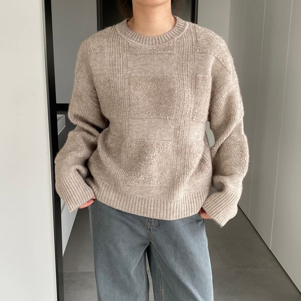 womens sweaters autumn and winter womens casual solid round neck long sleeve loose sweater 230822, White;black
womens sweaters autumn and winter womens casual solid round neck long sleeve loose sweater 230822, White;black