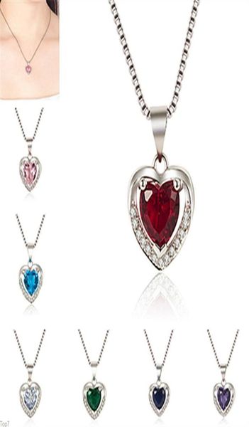 crystal womens necklaces pendant heart love shaped blue love fashion clavicle chain gold silver plated4381908
crystal womens necklaces pendant heart love shaped blue love fashion clavicle chain gold silver plated4381908