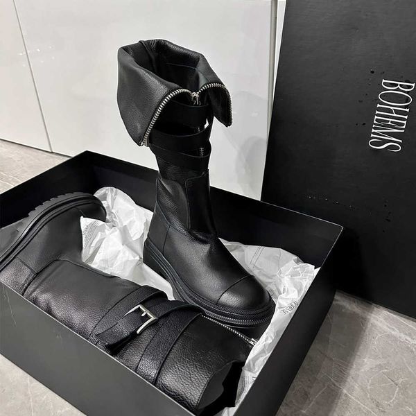 2023 autumn and winter new fashion over knee long boots women's belt buckle thick bottom motorcycle high tube fashion knight boots 2308, Black
2023 autumn and winter new fashion over knee long boots women's belt buckle thick bottom motorcycle high tube fashion knight boots 2308, Black