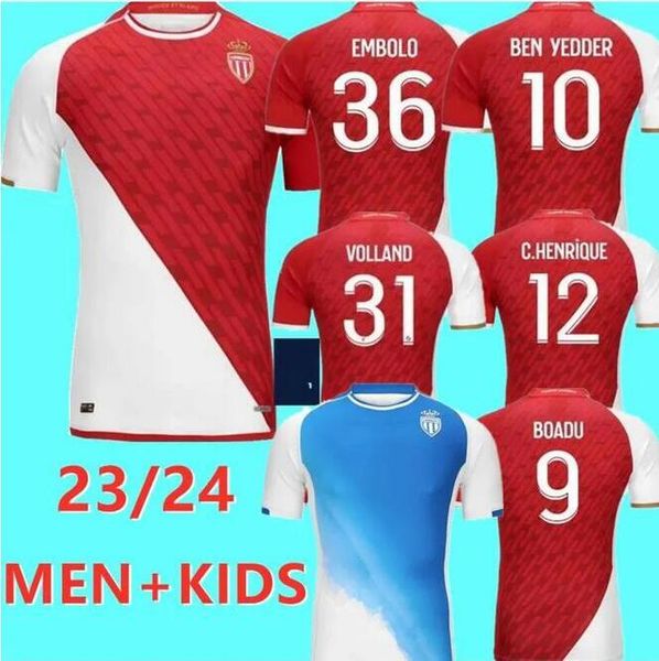 23 24 as monaco soccer jerseys ben yedder 2023 2024 boadu golovin minamino fofana football shirt gelson.m camara disasi jean lucas ben seghi, Black;yellow
23 24 as monaco soccer jerseys ben yedder 2023 2024 boadu golovin minamino fofana football shirt gelson.m camara disasi jean lucas ben seghi, Black;yellow