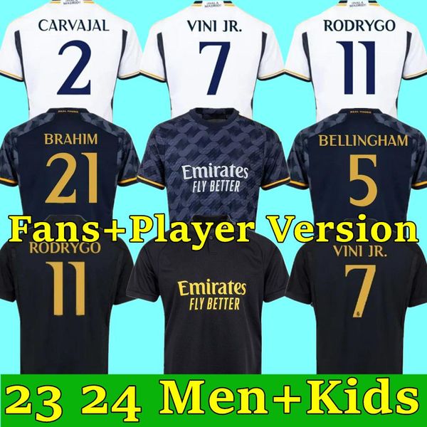23 24 fans player version soccer jerseys rodrgo bellingham camavinga 2023 2024 vini jr football shirt camiseta de futbol men kids women unif, Black;yellow
23 24 fans player version soccer jerseys rodrgo bellingham camavinga 2023 2024 vini jr football shirt camiseta de futbol men kids women unif, Black;yellow