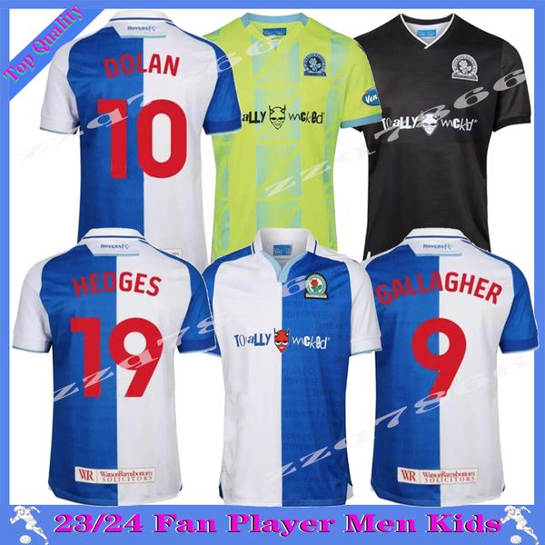 23 24 blackburn rovers soccer jerseys 2023 2024 home away football shirt kit rothwell gallagher dolan brereton diaz dack lenihan uniforms, Black;yellow
23 24 blackburn rovers soccer jerseys 2023 2024 home away football shirt kit rothwell gallagher dolan brereton diaz dack lenihan uniforms, Black;yellow