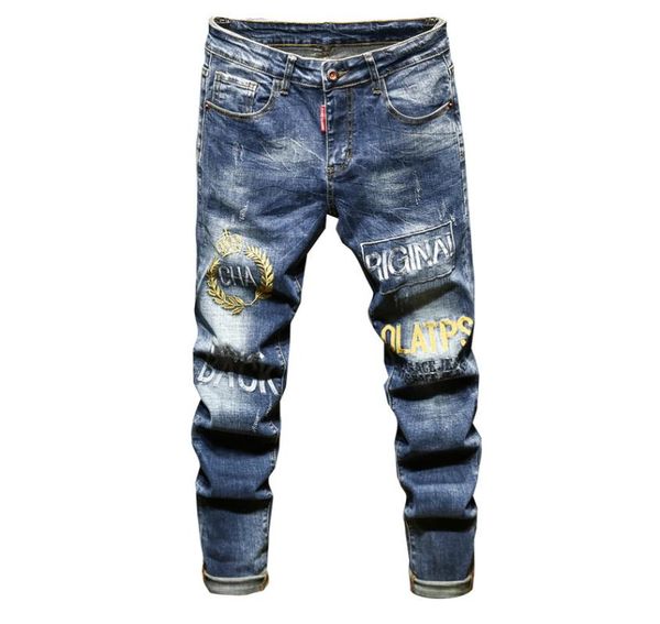 embroidery mens slim fit jeans autumn and winter trendy stretch denim pants hip hop street style trousers8038690, Blue
embroidery mens slim fit jeans autumn and winter trendy stretch denim pants hip hop street style trousers8038690, Blue