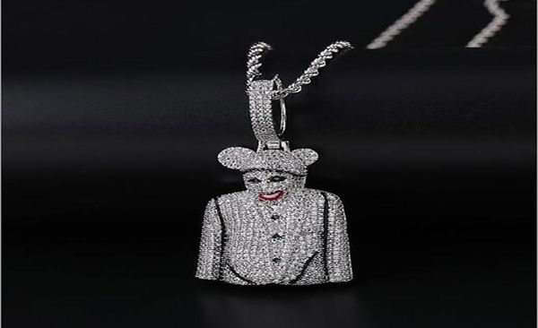 iced out cz bling clown micky pendant necklace mens micro pave cubic zirconia simulated diamonds giftts necklace9144030, Silver
iced out cz bling clown micky pendant necklace mens micro pave cubic zirconia simulated diamonds giftts necklace9144030, Silver