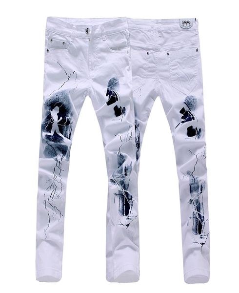 whole new arrival fashion printed mens skinny jeans casual white biker denim straight pants size 2840 jpk356112151, Blue
whole new arrival fashion printed mens skinny jeans casual white biker denim straight pants size 2840 jpk356112151, Blue