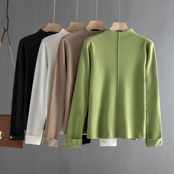 gigogou vertical striped women sweater autumn winter thick pullover sweaters button soft female jumper chic knit pull femme v191215103567, White;black
gigogou vertical striped women sweater autumn winter thick pullover sweaters button soft female jumper chic knit pull femme v191215103567, White;black