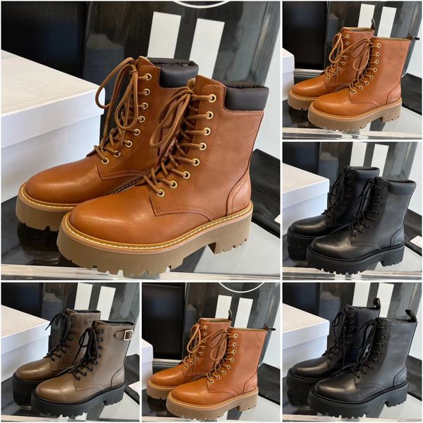 bulky lace up boots designer women with triomphe nylon suede calfskin boots fashion leather platform martin boots high-quality outdoors shoe, Black
bulky lace up boots designer women with triomphe nylon suede calfskin boots fashion leather platform martin boots high-quality outdoors shoe, Black
