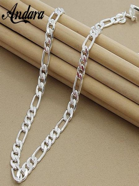 men039s 8mm 20039039 50cm necklace fashion 925 silver jewelry chain for women male quality9541630
men039s 8mm 20039039 50cm necklace fashion 925 silver jewelry chain for women male quality9541630